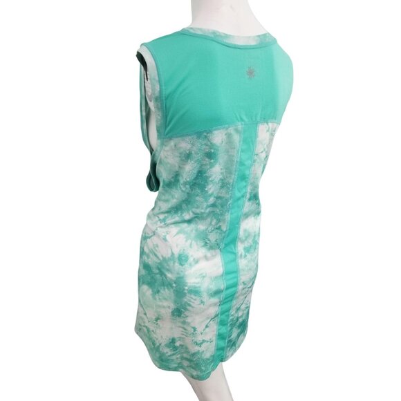 Tek Gear DryTek Workout Tank Plus Sz 2XL Blue Green Tie Dye Sports Shirt - Picture 6 of 7